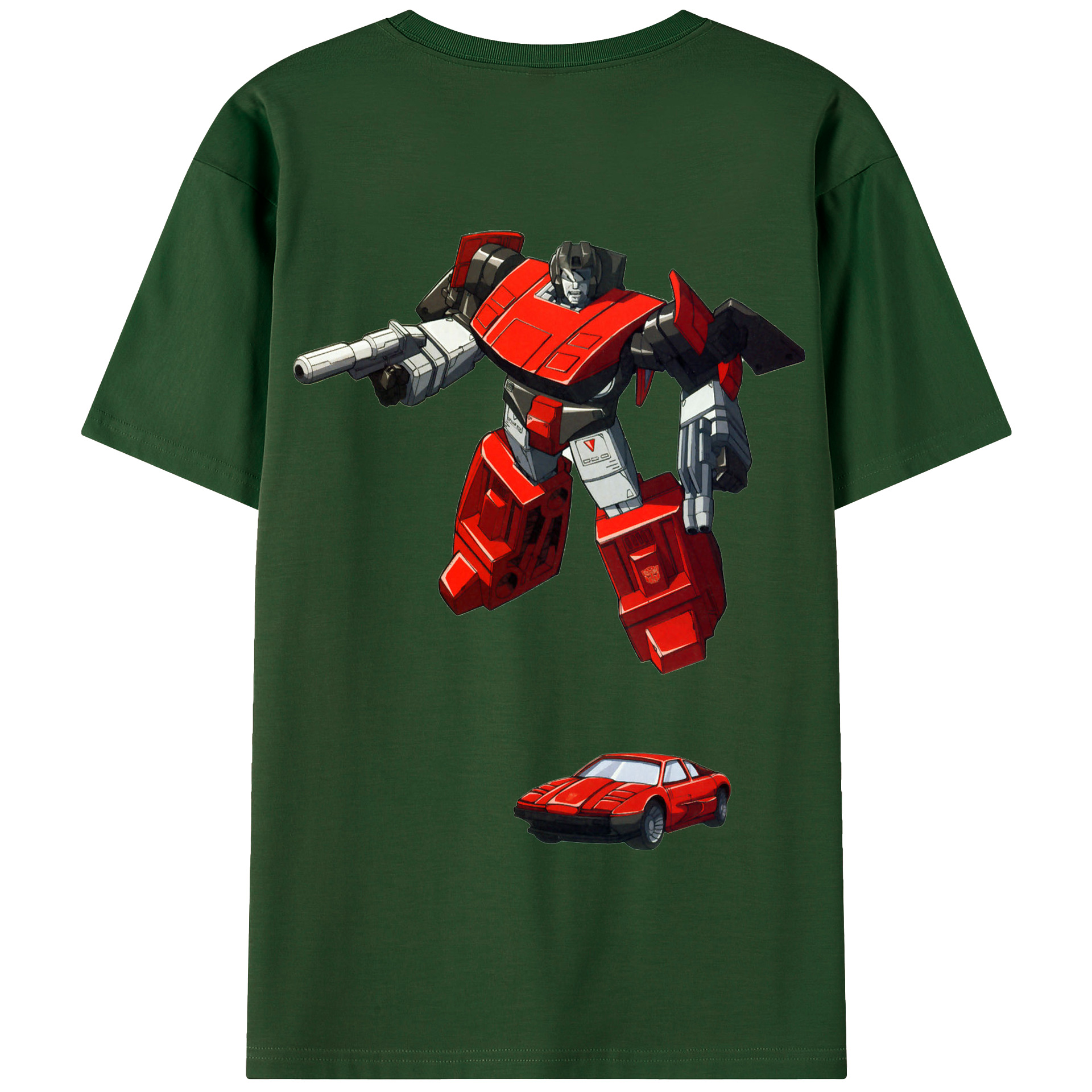 （画像用）  綿100％半袖Tシャツ（背面プリント）